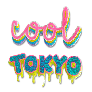 Parche Termoadhesivo de Lentejuelas con Letras de Moda - Product Image 1