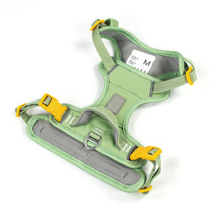 Customizable Pet Chest <b>Harness</b> Washable Plush Material No Pull Structure for Dogs Easy to Wear With Sturdy D Ring for Leash - Product Image 3