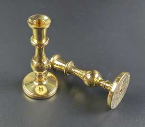 Porte-bougie moderne en laiton pour la décoration de la maison, les mariages, les fêtes et les festivals, pour Noël, Pâques et la Saint-Valentin - Product Image 2