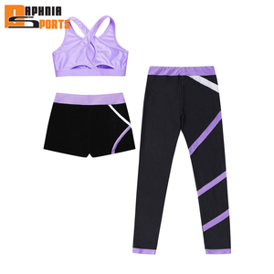 Conjuntos de Yoga Sexys y Nuevos para Mujer, Conjuntos Deportivos de Alta Calidad para Gimnasio, Ropa Deportiva Sólida, Transpirable, Elástica de 2 Piezas, Ligera, con Logotipo Personalizado - Product Image 3