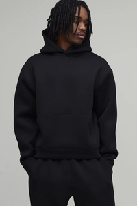 Sudadera con Capucha Personalizada Unisex, Oversize, de Algodón y Felpa, Cómoda, Estilo Urbano, para Hombre - Product Image 3