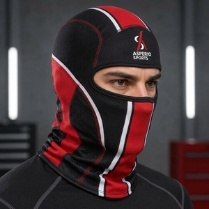 Custom Balaclava Mask Full Face Winter <b>Head</b> <b>Cover</b> Breathable Stretch Fabric Lightweight Comfortable Design Outdoor Sports - Product Image 5