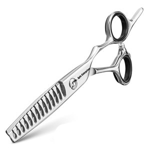 Tijeras para Adelgazar el Cabello de 6 Pulgadas, Acero Inoxidable 440C Premium, Cuchillas Ultra Afiladas, Tijeras Profesionales para Texturizar, Durabilidad Extrema - Product Image 3