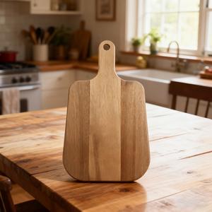 Planche à découper haut de gamme avec bords arrondis lisses, boucle de suspension, design ergonomique, surface compatible couteaux pour une découpe quotidienne - Product Image 6