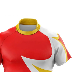 Camisetas de Voleibol Transpirables con Diseño Personalizado, Impresión por Sublimación, Absorción de Humedad, Protección UV Antibacteriana para Escuelas Unisex - Product Image 2