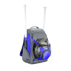 Sac à dos de baseball à roulettes grande capacité SALAMIN personnalisé avec logo, manches longues, pour équipement de baseball, manches pour bâtons, rangement pour casque et chaussures - Product Image 1