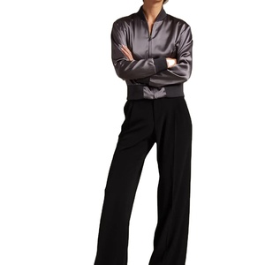 Blouson bombardier de baseball Letterman pour femmes 2026 à vendre en gros Blouson bombardier pour femmes avec logo personnalisé de haute qualité - Product Image 3