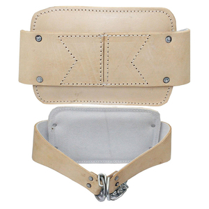 Cinturón de Levantamiento de Pesas de Cuero de 13 mm, el Más Vendido al por Mayor, Cadena Ajustable, Soporte Lumbar Antideslizante, Protección Profesional para - Product Image 4