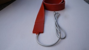Chauffe-ceinture électrique en caoutchouc silicone résistant à la chaleur 220V SHIN NIHON NETSUGAKU de luxe parfait, 1kg, pour machines à barils - Product Image 2