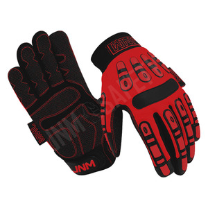 Industrial Anti Vibration Mechanic <b>Synthetic</b> <b>Leather</b> Safety Gloves Impact Protection <b>Synthetic</b> <b>Leather</b> Work Cut Resistant Gloves - Product Image 5