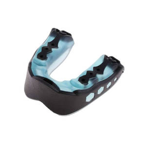 Protector Bucal de Silicona de Doble Capa, Negro y Azul, Equipo de Protección para Boxeo para Adultos, Ligero, No Tóxico, Moldeado por Inyección - Product Image 5