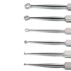 Juego de Curetas Dérmicas Manuales SureMed Instruments, 6 Piezas, Acero Inoxidable de Grado Médico, Kit de Instrumentos Quirúrgicos ORL para Uso Clínico - Product Image 6
