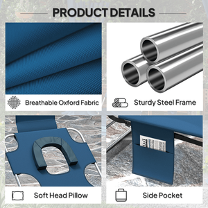 Sdraio Reclinabile per un Comodo Relax all'Aperto - Product Image 5