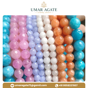 Premium Stone Beads 3mm~5mm Wholesale Natural <b>Garnet</b> Aquamarine Irregular Stone Beads, Gemstone Beads, Length 80cm 32 Inch - Product Image 3