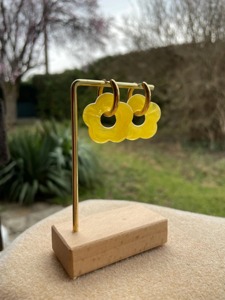 Fabricant Direct de Boucles d'Oreilles en Résine – Boucles d'Oreilles en Résine à Finition Brillante – Usine Personnalisée pour Vente en Gros - Product Image 3