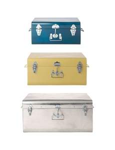 Boîte de rangement décorative en métal de style moderne avec sangle décorative pour vêtements et solutions de rangement domestique de grande capacité - Product Image 4