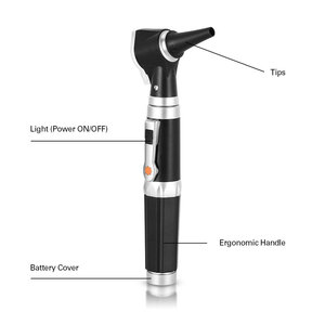 Otoscope vétérinaire portatif à LED pour l'observation du conduit auditif des petits animaux, instrument d'examen des oreilles pour les cliniques vétérinaires - Product Image 3