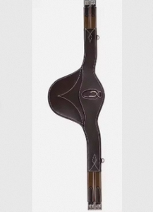 Sangle anatomique pour cheval de qualité supérieure, en cuir de haute qualité, sangles élastiques, boucles métalliques, taille personnalisable, marque SADAF SADDLERY - Product Image 6