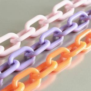 home decoration The Customization <b>resin</b> Chain links very big size and <b>clear</b> colors multi colors <b>resin</b> big links available - Product Image 3
