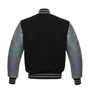 Custom Street Wear Logo Patches <b>Baseball</b> <b>Jacket</b> Letterman Base Ball Custom Leather Varsity <b>Jacket</b> <b>for</b> <b>man</b> - Product Image 2