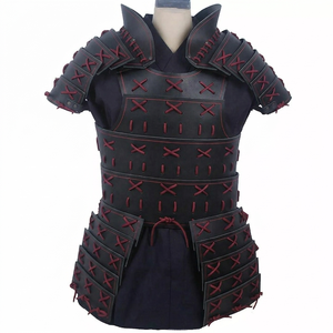 Traje de Armadura Samurai de Cuero Hecho a Mano, Disfraz Tradicional de Guerrero Japonés para Recreación Histórica, Fantasía, Halloween y Fiestas de Navidad - Product Image 1