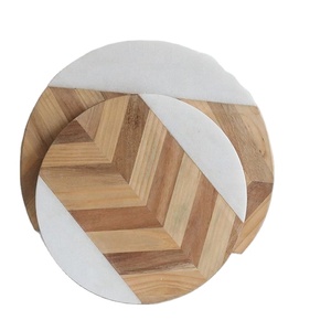 Planche à découper en marbre et bois au design exigeant, blocs à découper en marbre et bois, planches à découper en marbre et bois à prix très compétitif - Product Image 1