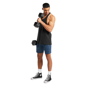 Débardeur de musculation sans manches sublimé avec logo pour homme - Product Image 2