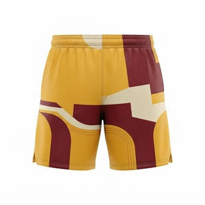 WIZE INTERNATIONAL Short de bain en toile pour homme, séchage rapide, imperméable, respirant, avec cordon de serrage, vêtement de sport décontracté - Product Image 2