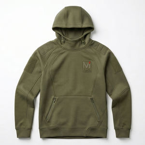 Sudadera con Capucha de Alta Calidad, 100% Algodón, Invierno, Logotipo Personalizado, Estampado Gráfico Completo, Ropa Urbana para Hombre, Precio de Fábrica - Product Image 1