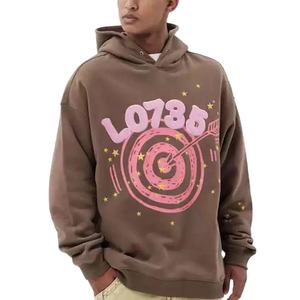 Sudadera con capucha para hombre con gráfico DTG personalizado, sudadera de manga larga de lana, ropa informal de invierno para gimnasio - Product Image 1