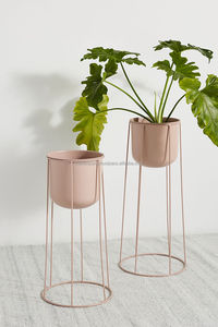 Haute qualité moderne fabriqué à la main jardinière ensemble fleur plante Pot support pour plantes en fer pour intérieur extérieur décor à la maison - Product Image 6