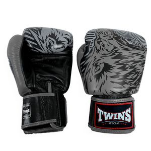 Guantes de Boxeo de Piel Sintética PU de Alta Calidad, Ligeros, Impermeables, Blancos y Grises, para Sanda, MMA, Kickboxing, Entrenamiento al Aire Libre - Product Image 6