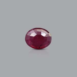 Certified Natural Ruby 3.6 Carat Oval Cut Loose Gemstone for Fine Jewelry - Product Image 2