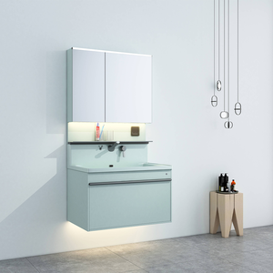 Sang trọng 25D Chất lượng cao chống nước Đá Nhân Tạo phòng tắm vanities Gương thông minh 5 năm bảo hành trực tiếp nhà máy phòng ngủ - Product Image 4