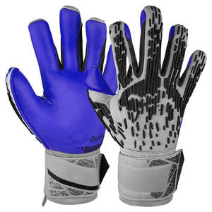 Gants de gardien de but en cuir de haute qualité, latex naturel antidérapant, protection des doigts, couleurs personnalisées, vêtements de sport unisexes - Product Image 1