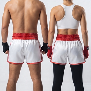 Pantalones Cortos de Kickboxing Personalizados Unisex, Ropa Deportiva de Muay Thai, Pantalones Cortos de Combate de Muay Thai, Pantalones Cortos Deportivos de Entrenamiento Personalizados - Product Image 5