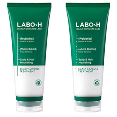 Traitement capillaire en capsules Labo-H Scalp 220ml 2 unités, Masque capillaire au Squalane en tube, En promotion ! - Product Image 1