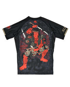 Camiseta de Compresión Sublimada Personalizada para MMA, BJJ, Jiu Jitsu, Grappling, Entrenamiento y Rendimiento - Product Image 6