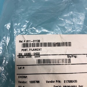 VARIAN E17060430 POST, FILAMENTO SUPERIOR, 180304 - Equipo y piezas de semiconductores de confianza de la marca global Legacy - Product Image 4