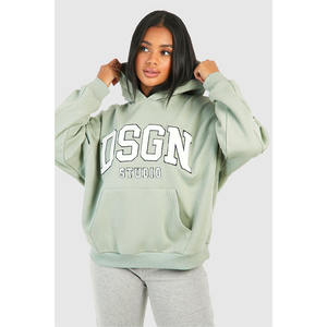 Sudadera con capucha de lana de invierno transpirable de talla grande para mujer, Jersey cómodo, ropa de calle de Pakistán - Product Image 1