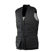 Gilet de tir à la volaille pour homme, hiver, léger et respirant, en polyester/coton, avec poche avant, idéal pour le tir sur argile.