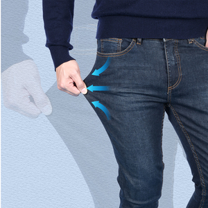 Leisure Trend Men's Blue <b>Jeans</b> Men's <b>Jeans</b> Para Hombre. <b>Jeans</b> Men Slim Fit - Product Image 4