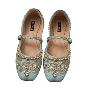 Plantilla Interior Suave Antideslizante, Diseño de Moda de Alta Calidad, Khussa para Mujer, Color y Talla Personalizables, para Todas las Temporadas - Product Image 1