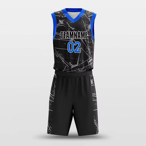 Conjunto de Camiseta y Pantalones Cortos de Baloncesto Personalizados con Nuevo Diseño al por Mayor, Uniforme de Equipo Sublimado, Ropa Deportiva Transpirable de Secado Rápido para Entrenamiento - Product Image 5