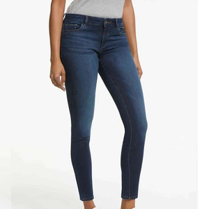 Pantalones Vaqueros de Mezclilla a la Moda para Mujer, Jeans de Pierna Recta, Pantalones Largos, Jeans Elásticos Rotos para Mujer, Todas las Tallas - Product Image 2