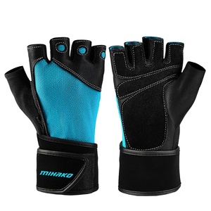 Tech gel — gants de levage de poids, avec enveloppes de poignet intégrées pour stabilité les articulations de poignet, pour le support - Product Image 6