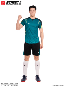 ชุดเสื้อฟุตบอลพรีเมียม Just Play Street II แห้งเร็ว ระบายอากาศได้ดี แขนสั้น ชุดทีมสำหรับผู้ใหญ่ ยูนิเซ็กซ์ โพลีเอสเตอร์ 100% มี 10 สี - Product Image 4