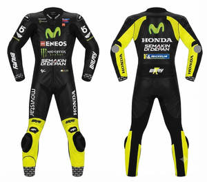 Traje de Carreras Zonda para Hombre, de Cuero Vacuno/Canguro, Mono de Una Pieza con Armadura de Nivel 2 CE, Hecho a Medida, Protección OEM - Product Image 1