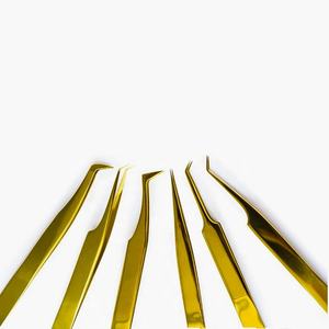 DANTRIC IMPLANTS – Kit professionnel durable de 6 pinces à extensions de cils en acier inoxydable, outil de retrait et de préhension des cils - Product Image 5