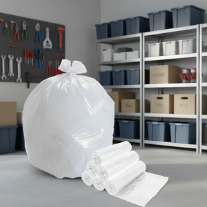 Sac poubelle à soufflet pour la maison et la cuisine, en HDPE/LDPE, économique, étanche, jetable, personnalisable - Product Image 5